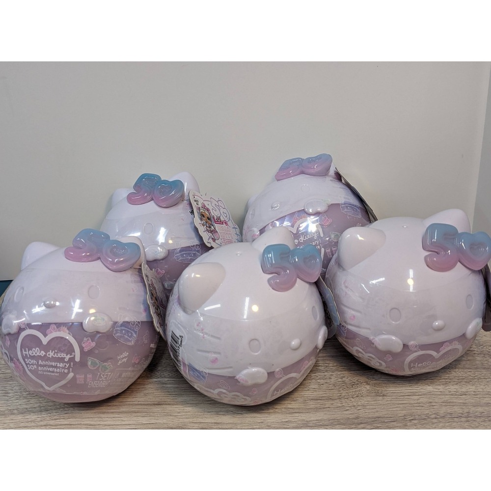 5 NEW LOL Surprise Loves Hello Kitty 50th Anniversary Limited Edition